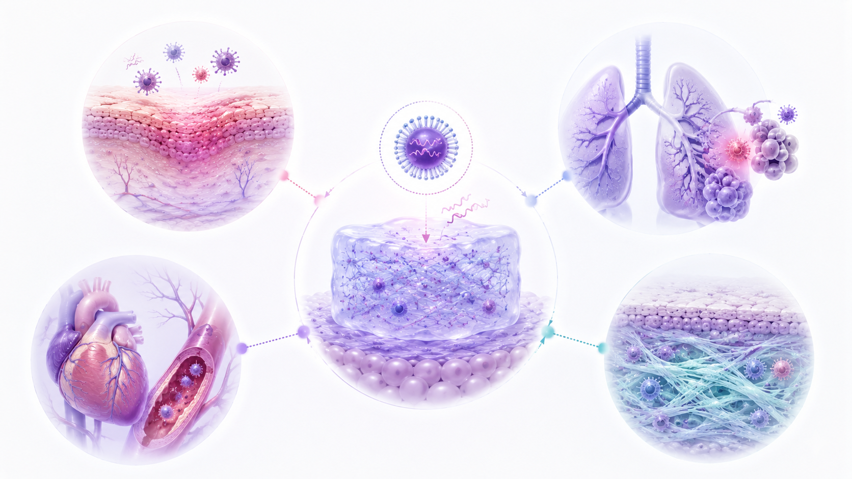 mRNA-LNP hydrogel platform connecting wound repair with broader inflammatory disease applications