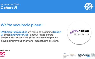 EVolution Therapeutics joins Innovators Club Cohort VI